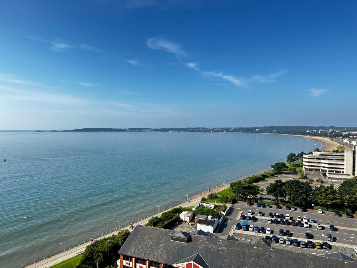 Stunning Ocean & City View Apt Swansea Bagian luar foto